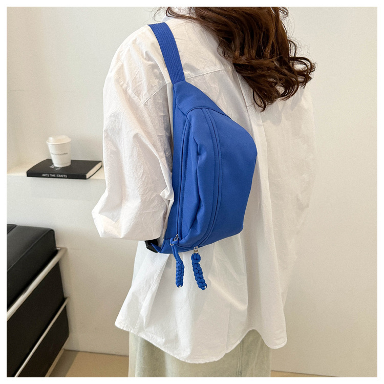 Summer casual candy-colored single-shoulder dumpling bag 2024 New trend neutral daily chest bag, beautiful and fashionable crossbody bag pic 15