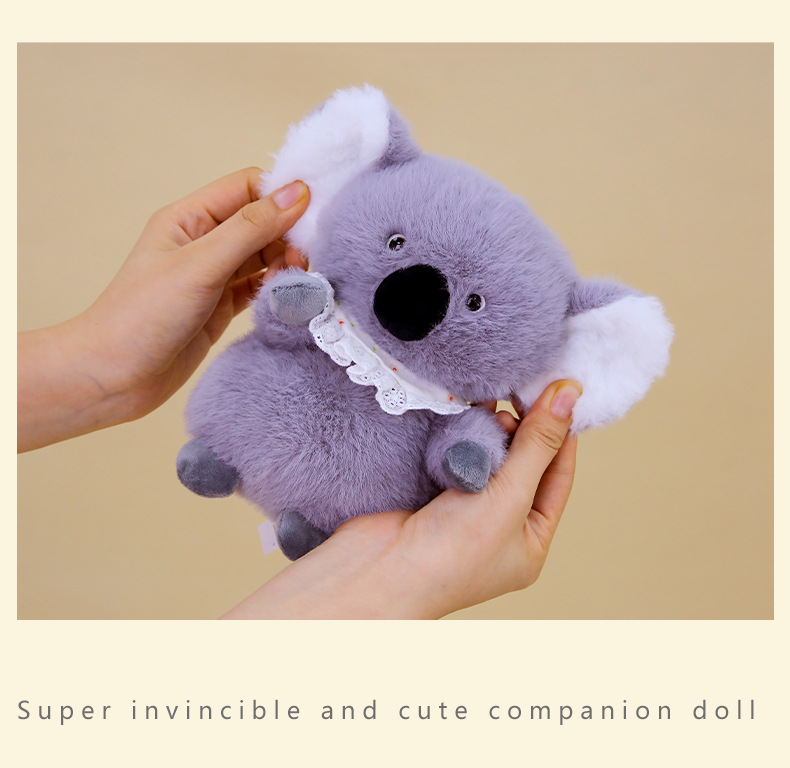 香薰森林动物毛绒玩具企鹅考拉小熊猫抓机娃娃抱枕礼品批发毛绒公仔玩偶详情8