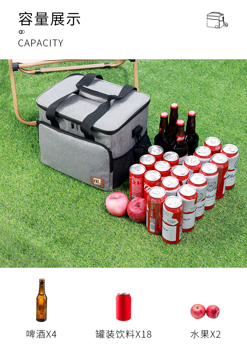 Runhui Cross-border Amazon exclusive supply insulated boxes, outdoor portable ice packs, takeout and food delivery insulated packs, picnic packs pic 29