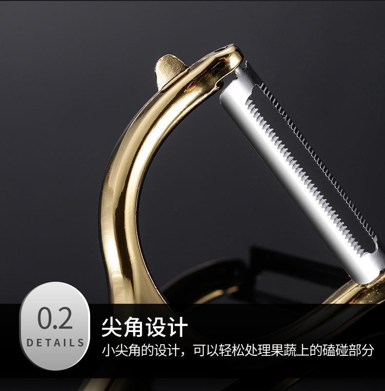 Factory direct supply of peelers, fruit peelers, kitchen household peelers, zinc alloy kitchen tools wholesale pic 13