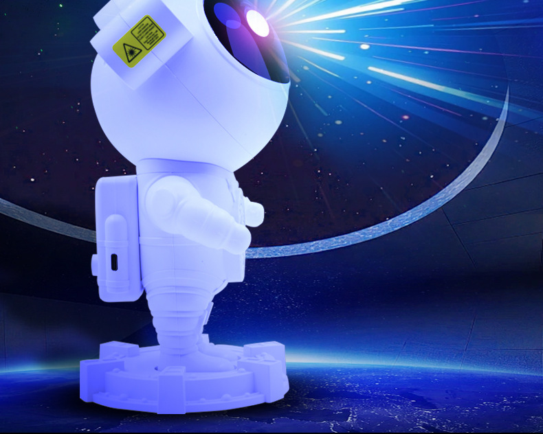 跨境爆款宇航员星空投影灯USB满天星氛围灯太空人摆件星空灯详情2