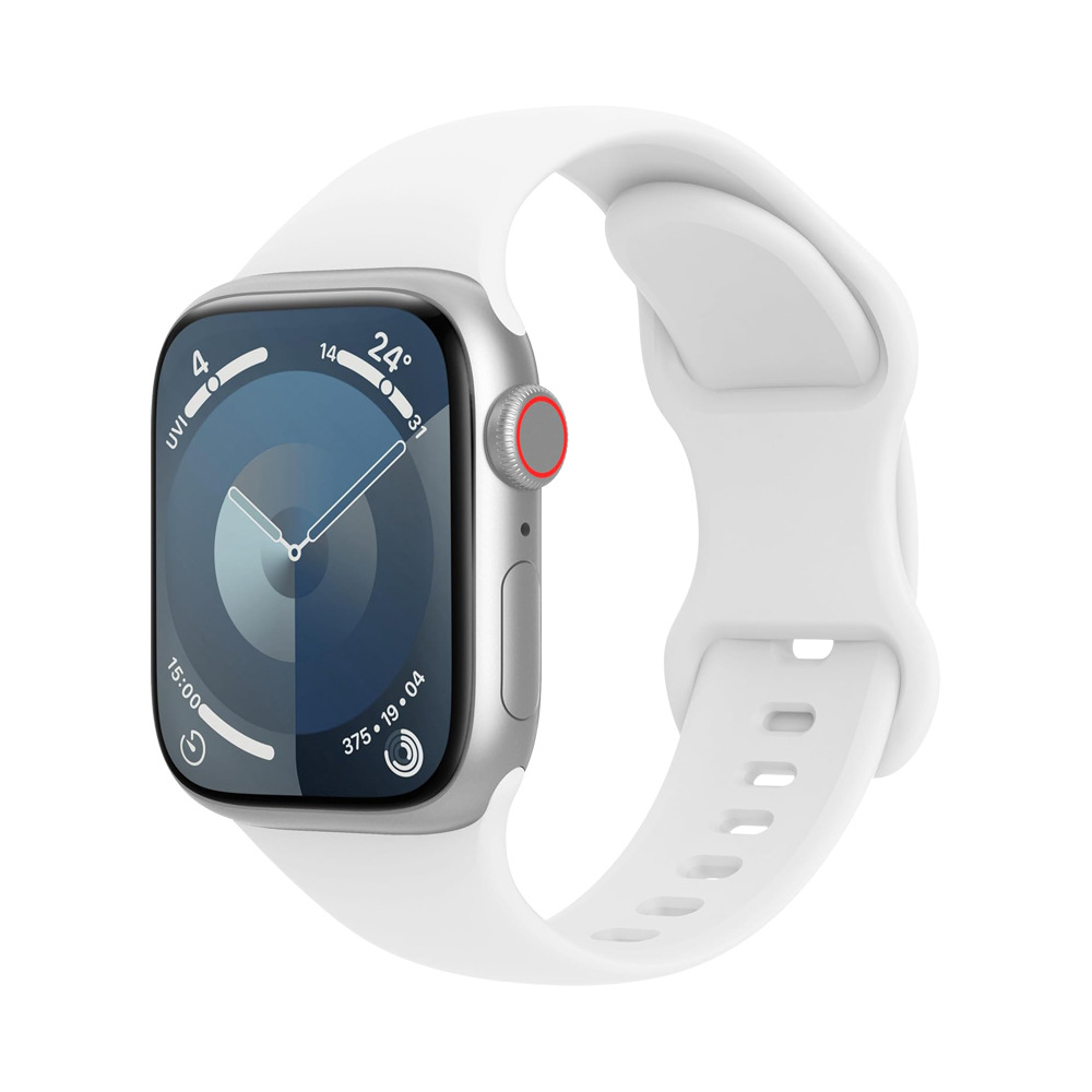 适用apple watch 10硅胶表带iWatch9表带苹果手表ultra 2蝴蝶表带详情31