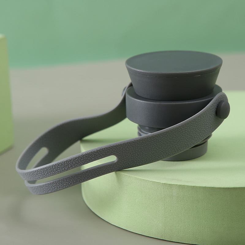 新款不锈钢太空壶男女学生便携吊带保温杯户外运动水壶定 制logo详情11