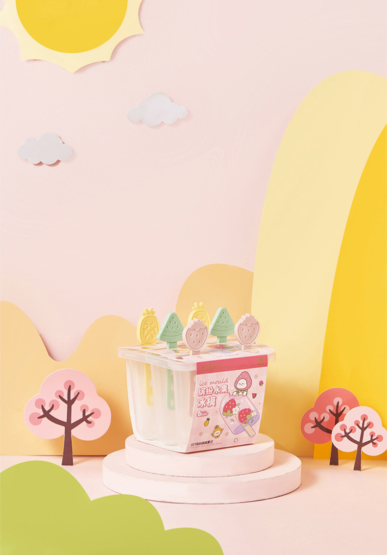 Ice molds, summer popsicles, ice cubes, ice cream boxes, ice cube trays, creative home homemade ice cream molds, direct supply from the manufacturer pic 7