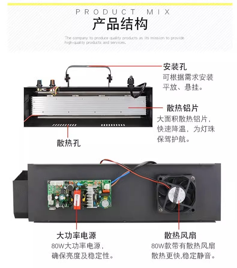 舞台灯光卫士led频闪灯家庭酒吧KTV氛围爆闪闪光灯蹦迪声控频闪灯详情21