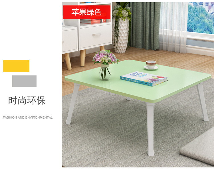 床上小桌子笔记本电脑桌简易寝室宿舍学生书桌大号可折叠桌懒人桌详情3