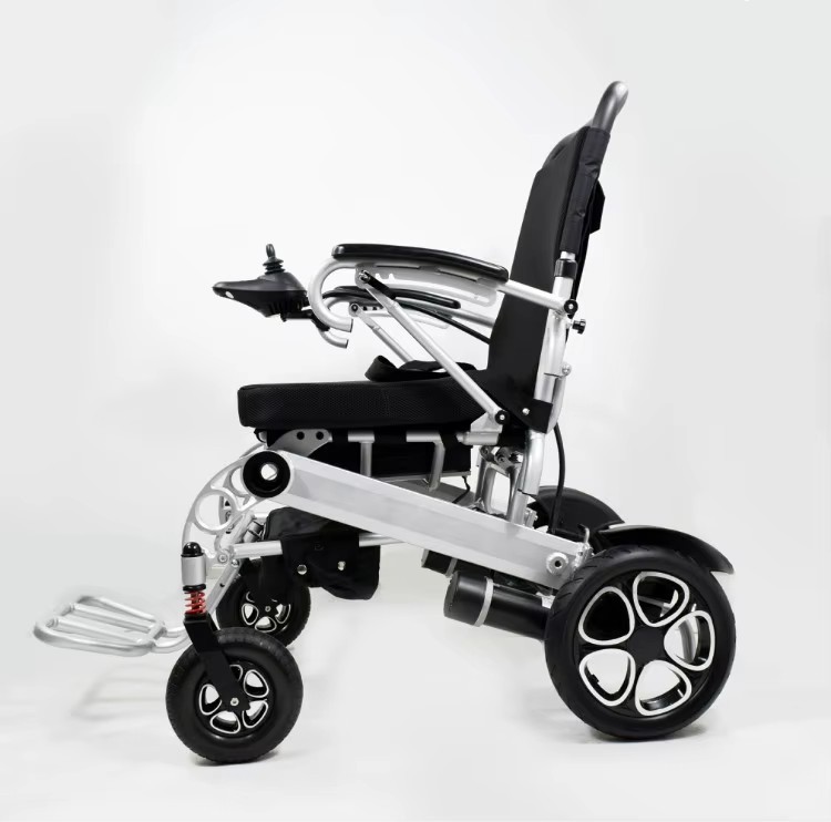 Cross-border exclusive electric wheelchairs, fully automatic portable foldable wheelchairs, mobility scooters for the elderly with disabilities, and pushers pic 8