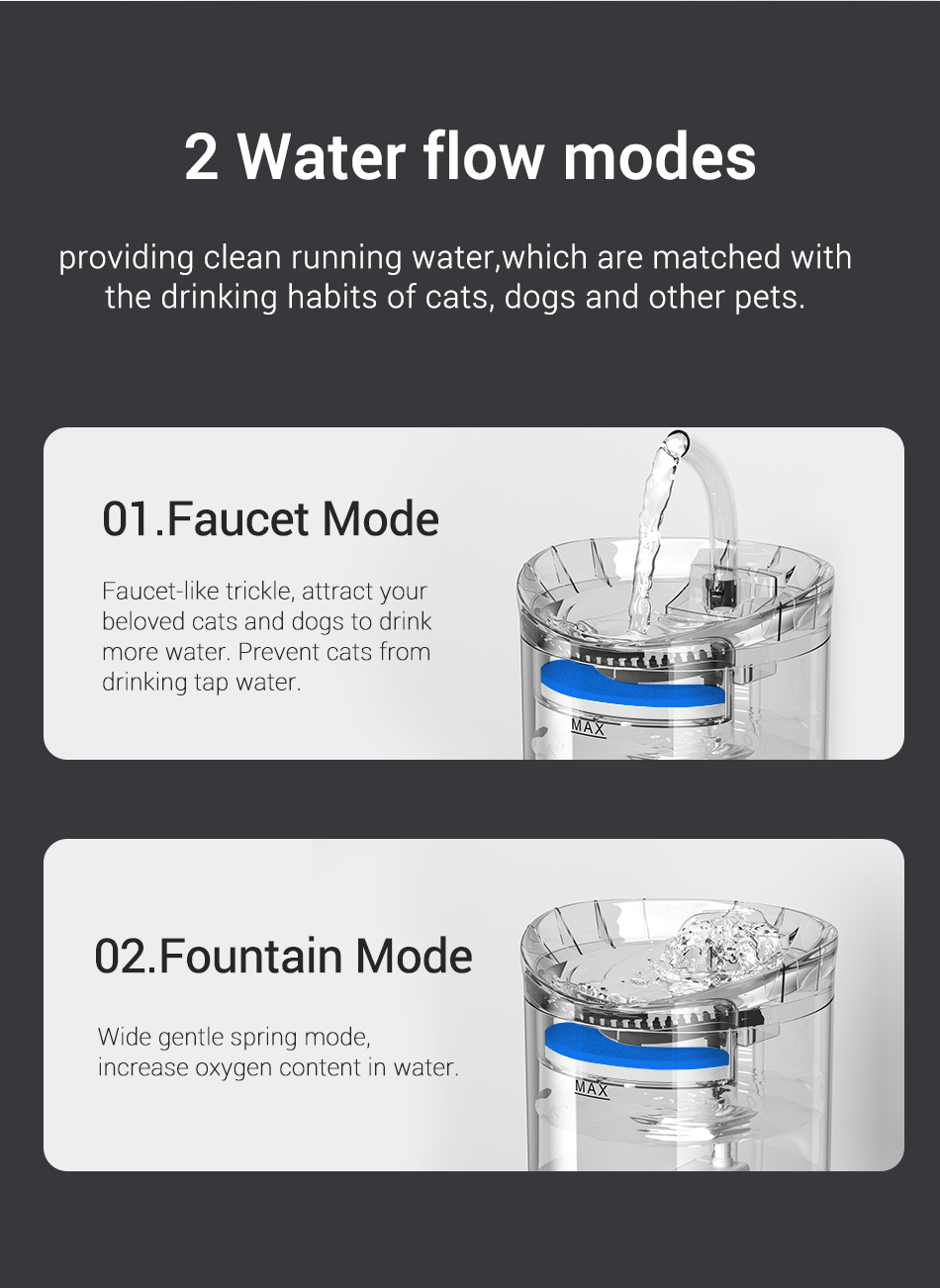 Wholesale of pet water dispensers, automatic circulation, intelligent constant-temperature cat and dog fountains, water feeders for kittens, and pet supplies pic 6
