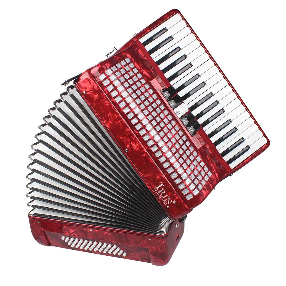 Acordeón IRIN 34 teclas 48 acordeón bajo examen para adultos accordion instrumento de teclado atlántico pic 4