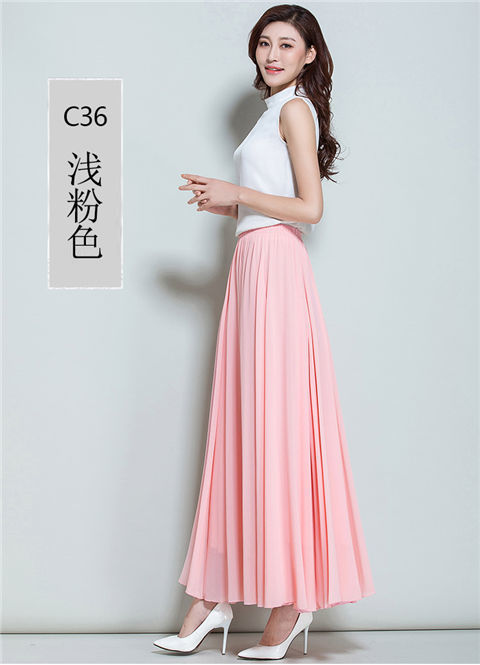 New fashionable, bright red MIDI dress for summer and spring, high-waisted and slimming, chiffon MIDI dress, mid-length beach style pic 35