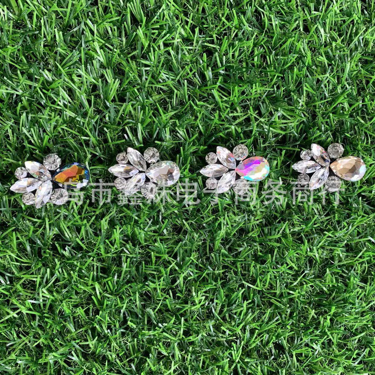 Crystal hot diamond back adhesive patch for bags, shoes and hats, diamond hot melt adhesive for accessories, clothing accessories and fabric stickers pic 11