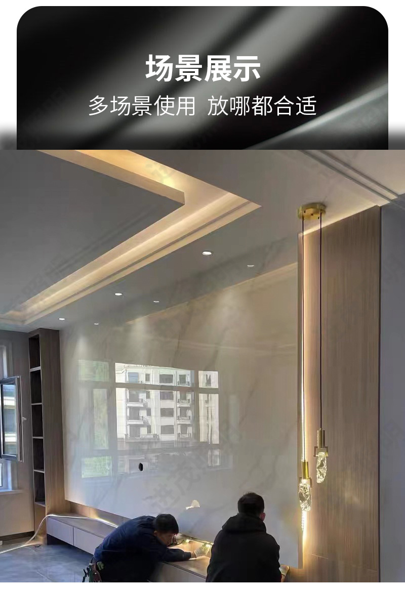 led灯带户外亮化工程氛围灯条家装吊顶高亮线条灯工程防水灯带详情14