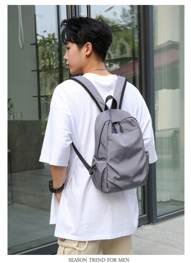 男女通用双肩包迷你小背包防泼水面料旅游背包小号中号双肩背包潮详情5