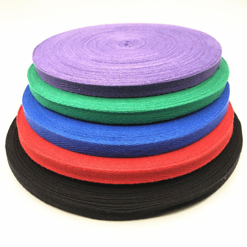 全新料丙纶PP600D幼坑纹美国纹织带现货箱书背包肩带提手切割加工详情8