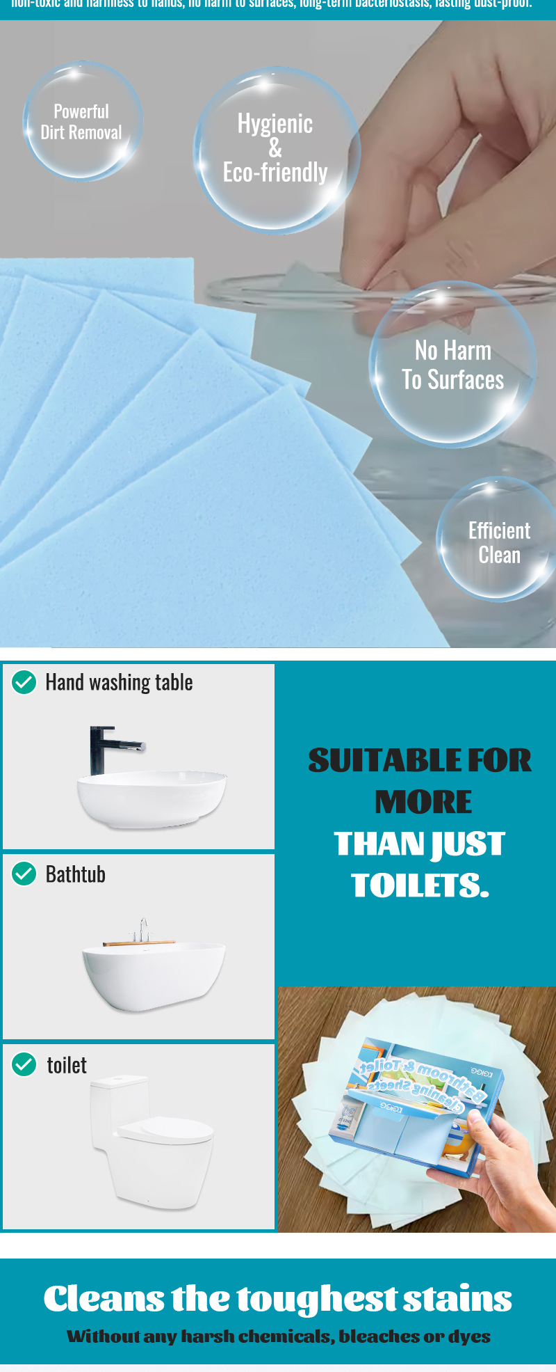 厂家直销马桶清洁片去污留香浴室一次性速溶片跨境电商直供详情4