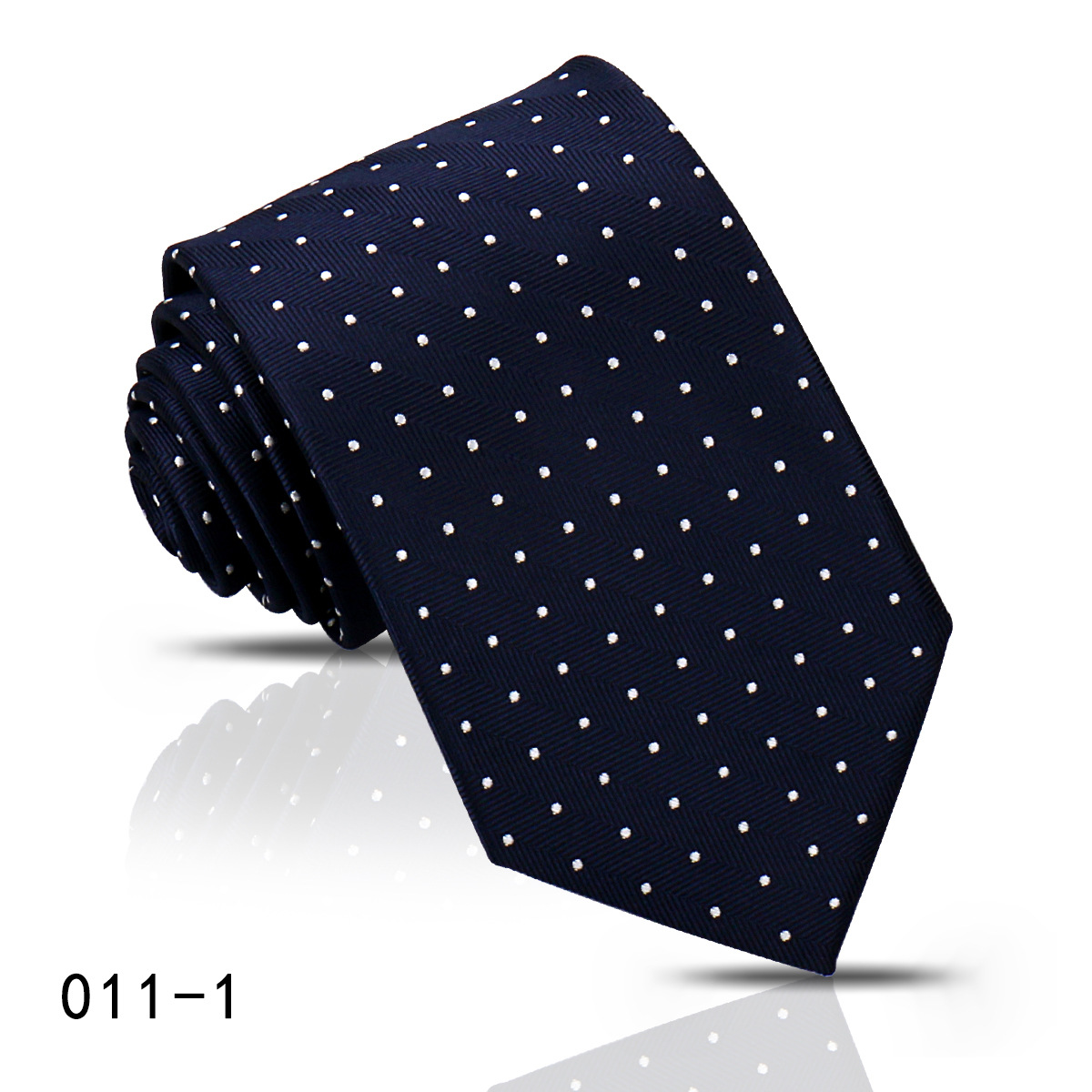 男士商务职业条纹领带8CM高级感蓝色藏青手打衬衣搭配嵊州现货详情33