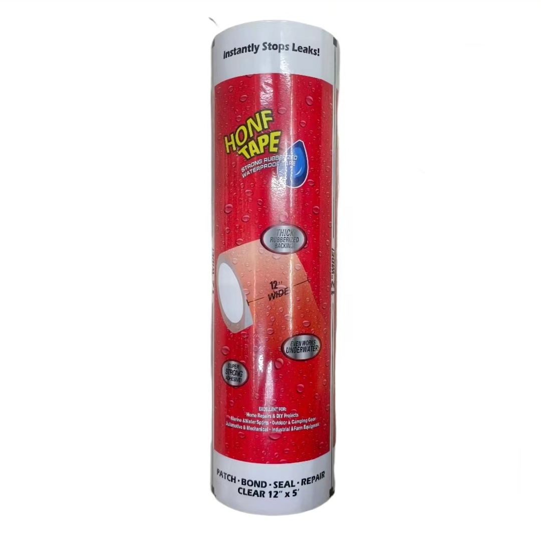 Black, transparent waterproof tape for water seepage and leakage prevention on building roofs, toilets, buckets, etc., 30cm*1.5m pic 7