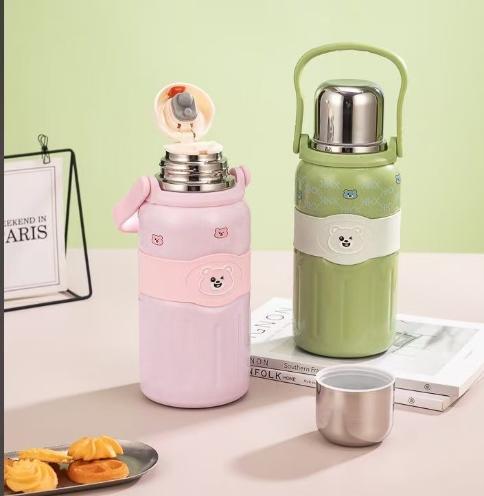 保温杯大号大容量1000ml婴幼儿女生2025新款泡茶促销礼品员工福利详情2