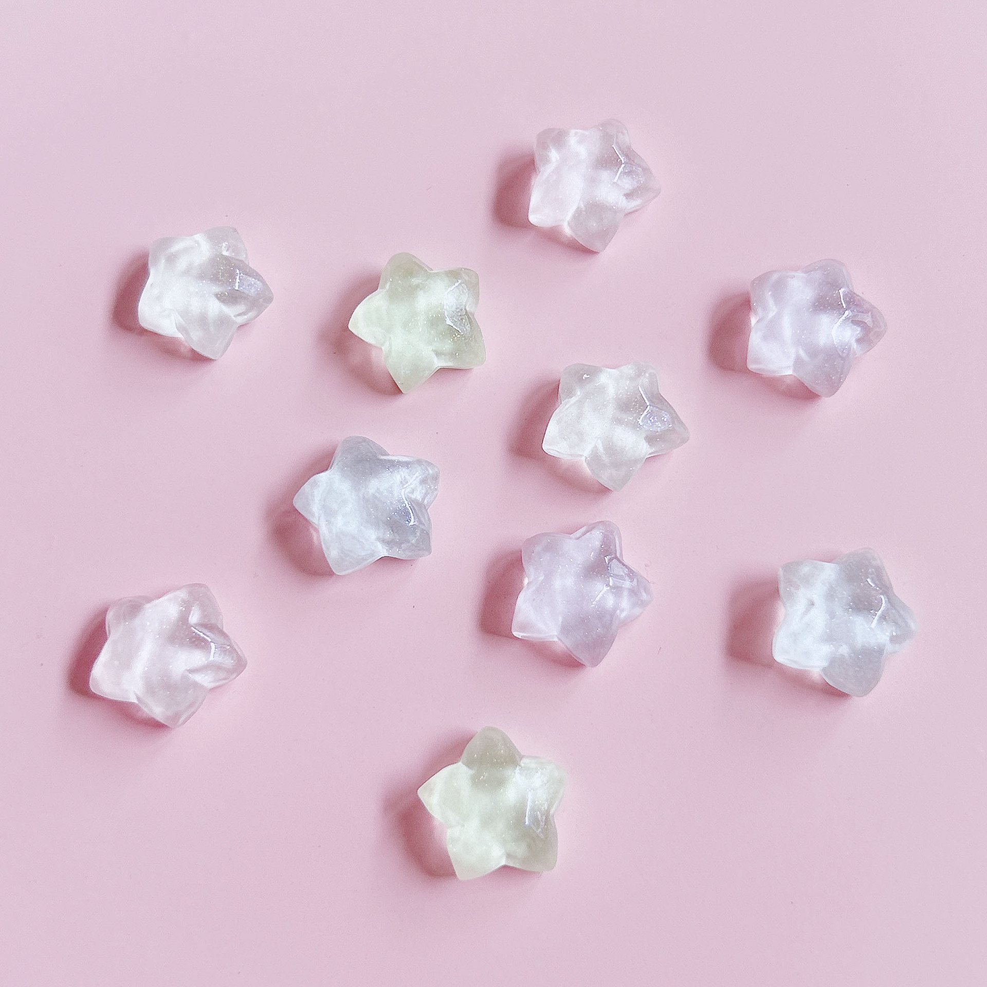 Basic translucent star decorative material resin accessories diy ornaments paired with patch handcrafted creative accessories pic 11