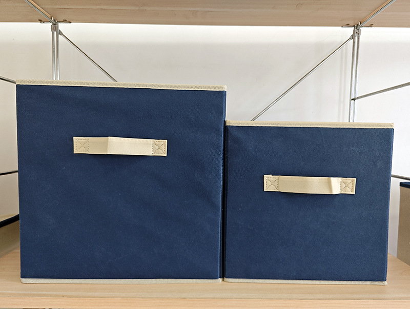 家用无纺布收纳箱布艺收纳整理宿舍可折叠储物盒衣服大号储物箱详情3