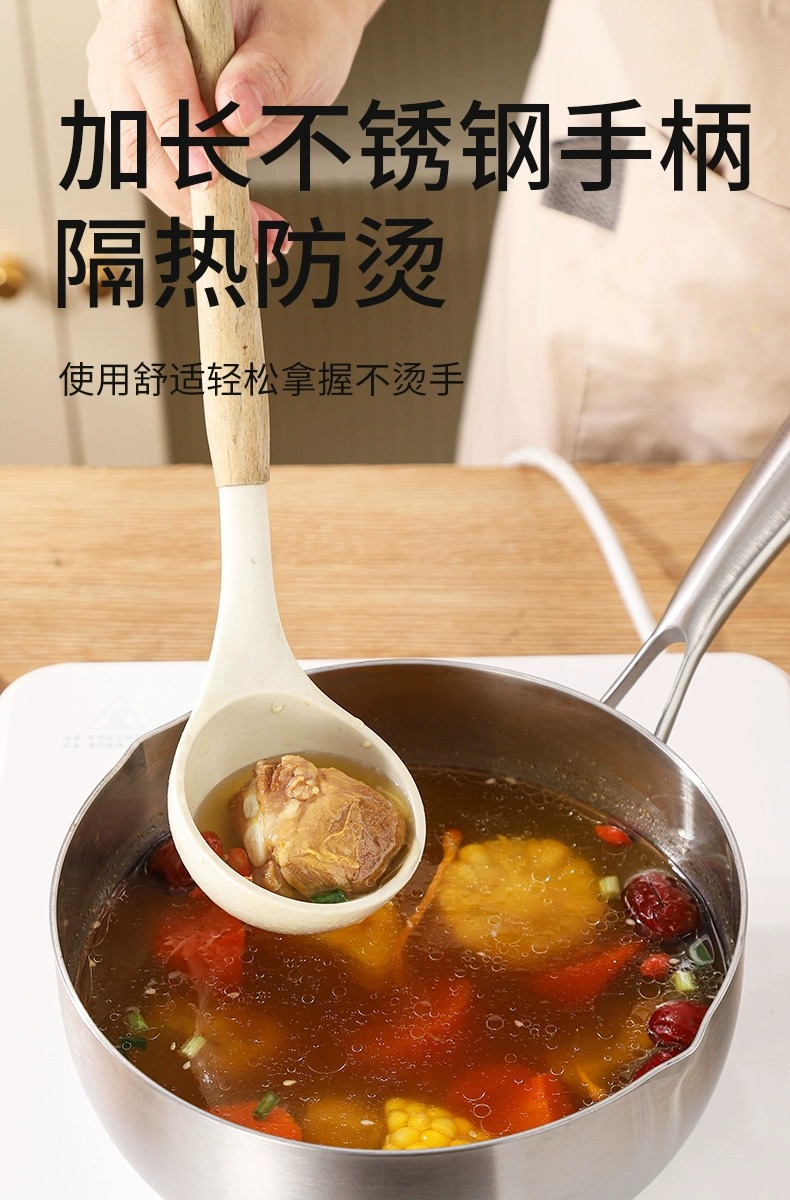 Thickened food-grade 316 stainless steel milk pot, non-stick snow flat pot without coating, small pot for cooking instant noodles for one person pic 15