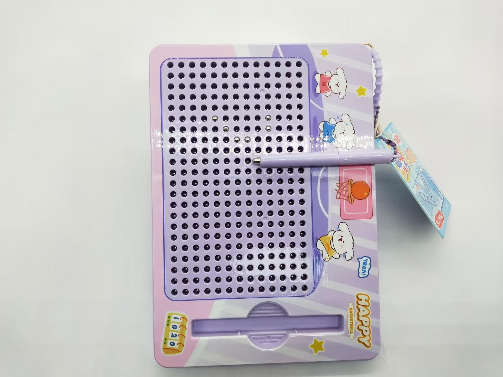 2025 New best-selling creative cartoon magnetic steel ball drawing board hanging decoration, trendy and cute, factory direct sales pic 4