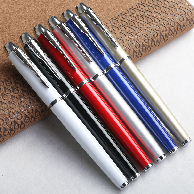 Wholesale of multi-color business metal neutral signature pens, advertising gifts, enterprise logo designs, and pearl pens in stock from Huaqi pic 26
