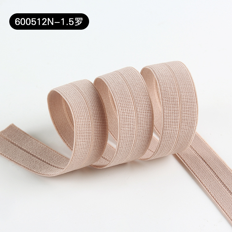 Factory direct sales: 2.0 threaded edge high-elasticity elastic band underwear, bras, down jackets, webbing weaving pic 9
