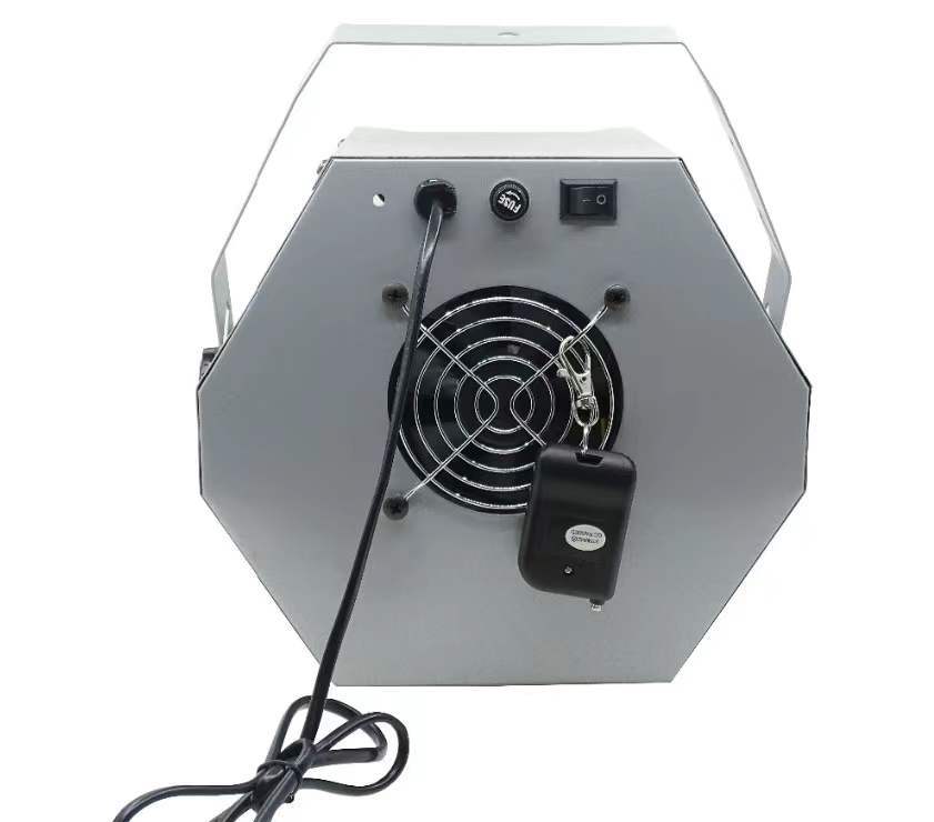 Remote-controlled mini single-wheel bubble machine, wedding stage, bar performance bubble machine, bubble-blowing machine pic 9