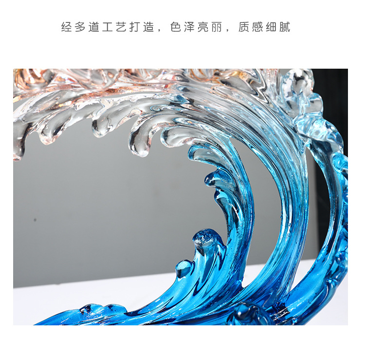 百财如意立体太空人微景观手办贝壳树脂小摆件创意礼品收藏品详情18