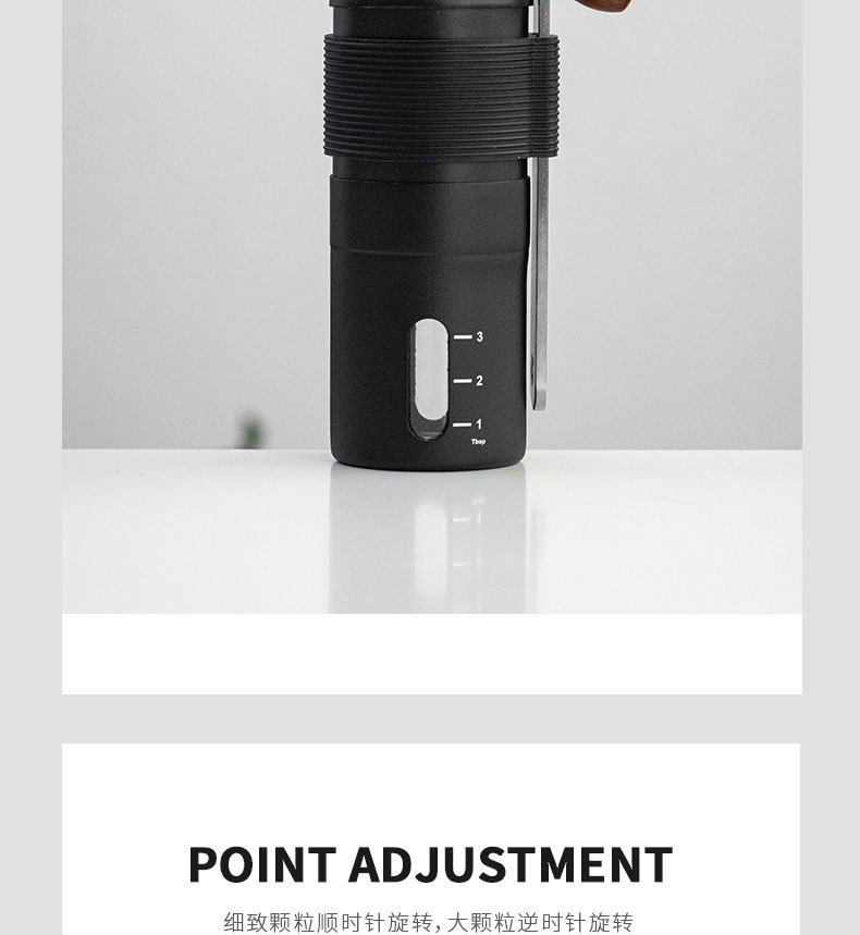 源头厂家 升级款咖啡磨豆机 手动咖啡磨豆机 加厚款磨豆机新品详情6