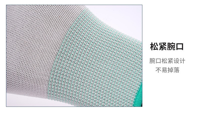 纳米文玩手套盘玩上油抛光手串可触屏菩提子白色手套劳保手套批发详情9