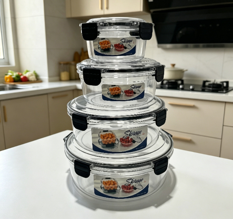 家用厨房食物留样盒食品收纳盒食品级冷冻盒塑料密封保鲜盒货源详情4
