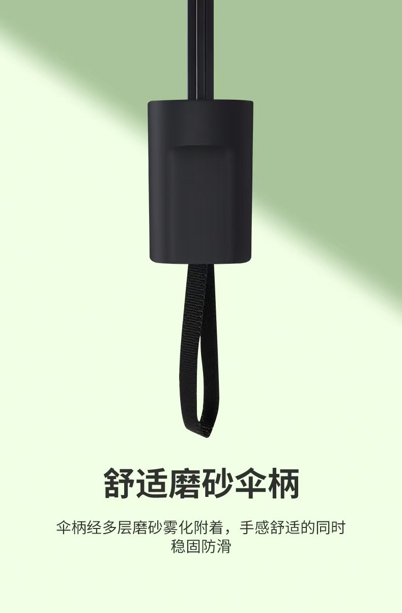 手动晴雨伞加大加固黑胶太阳伞男女晴雨两用防晒遮阳伞三折伞批货详情6