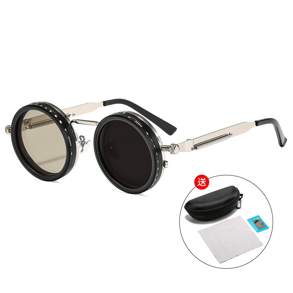 Nuevo material ND9 rango ajustable reducción de luz sombreado pesca doble filtro gafas protección uv polarizado gafas de sol set pic 3