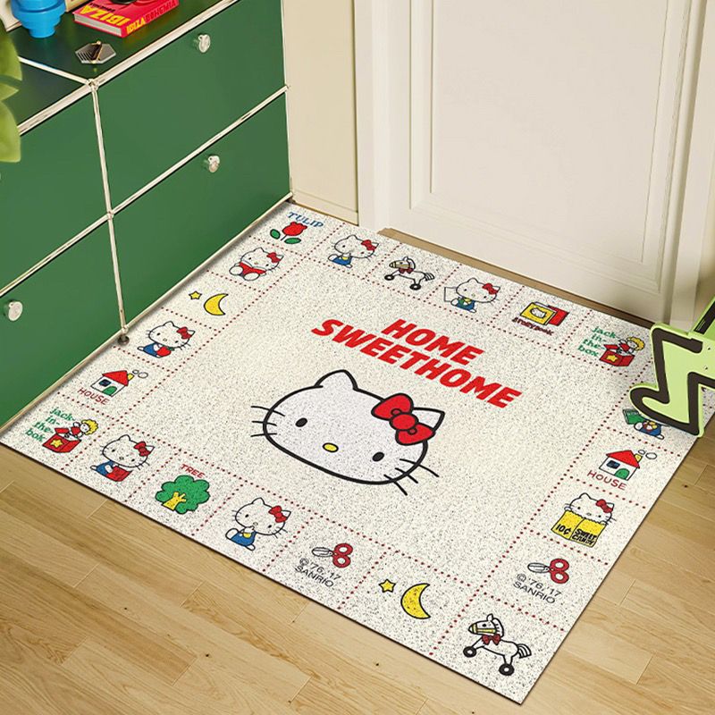卡通可爱HelloKitty地垫家用浴室吸水卫生间门口防滑脚垫详情2