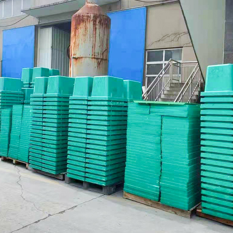 Integrated wiring well, PE plastic weak current well, finished power well cover, street lamp well, square SMC handhole well pic 18