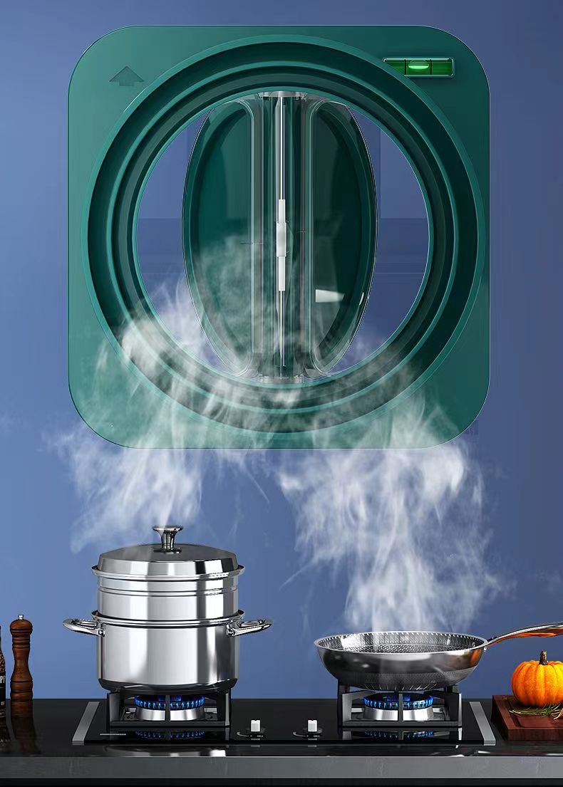 批发烟道止逆阀抽油烟机排烟管止回阀厨房通用止烟阀大口径防烟宝详情2