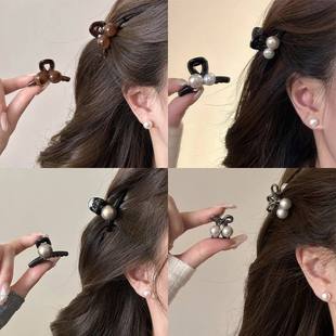 Elegant one-line hair clip, twist clip at the back of the head, 2025 new style, light luxury and high-end style, updo, grab clip, duckbill clip headwear pic 14