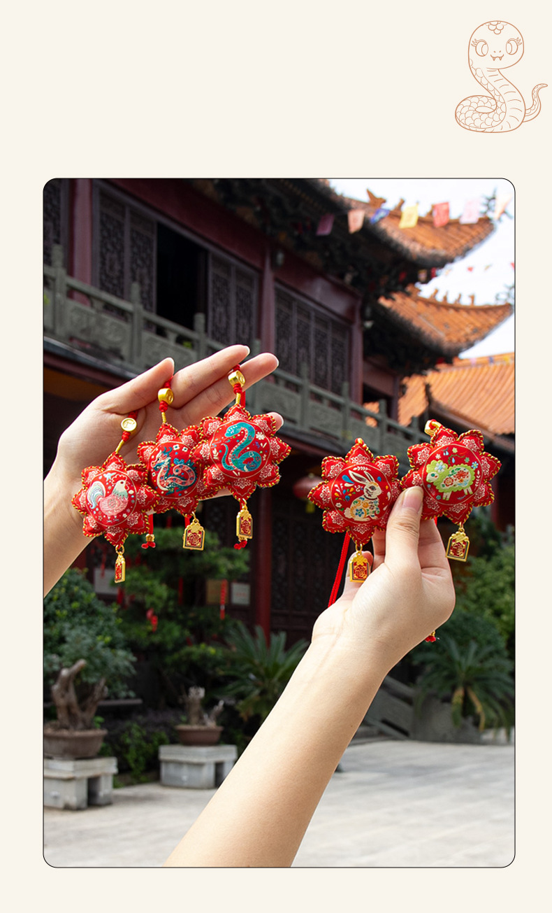 Cultural and creative scenic area: Twelve zodiac sachets, lucky bags, zodiac sachets, sachets, gifts, small pendants pic 13