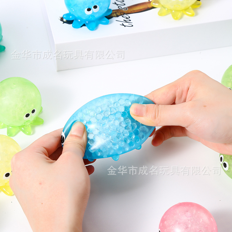 小红书跨境亚马逊TPR减压发泄挤压珠子乌贼章鱼捏捏乐解压玩具详情4