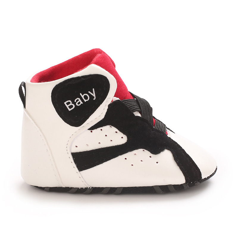 高帮婴儿鞋春秋0-1岁宝宝PU软底婴幼儿运动鞋详情21