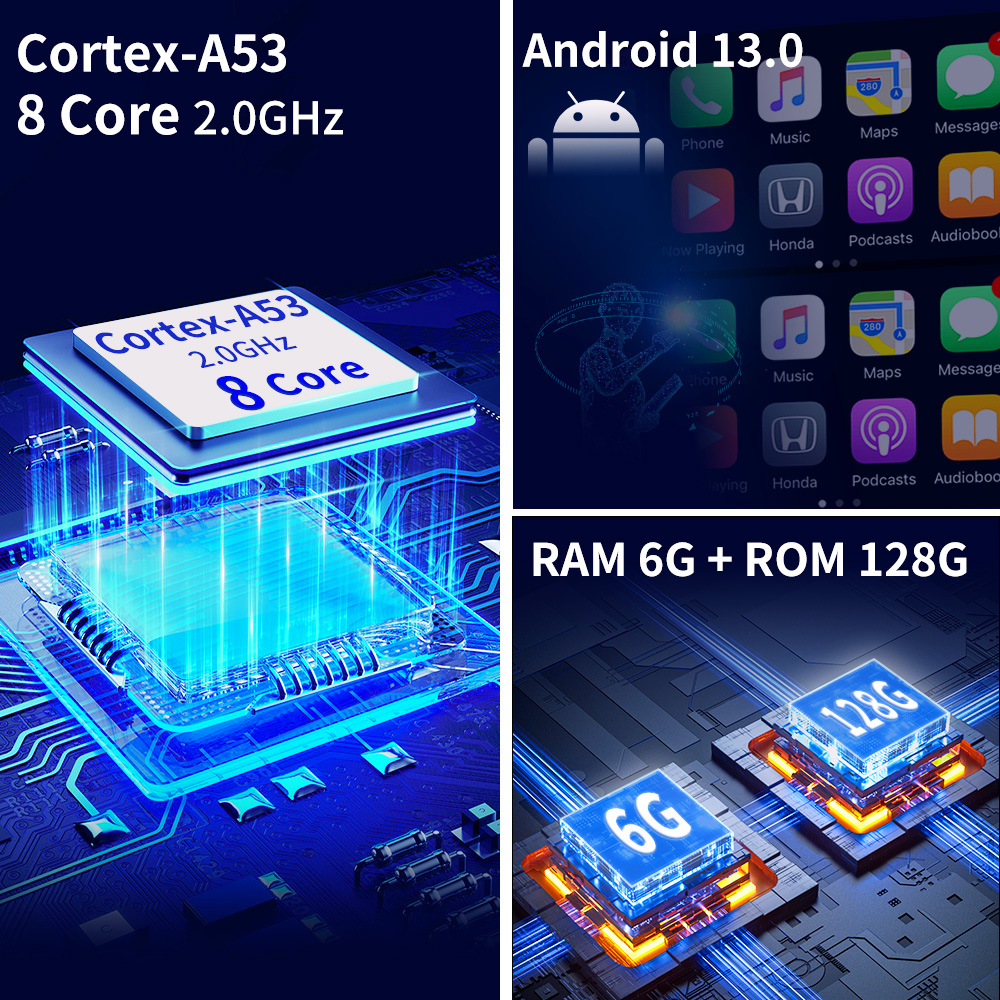 适用大众车斯柯达捷达帕萨特CC途观锐中控大屏导航倒车影像一体机详情5