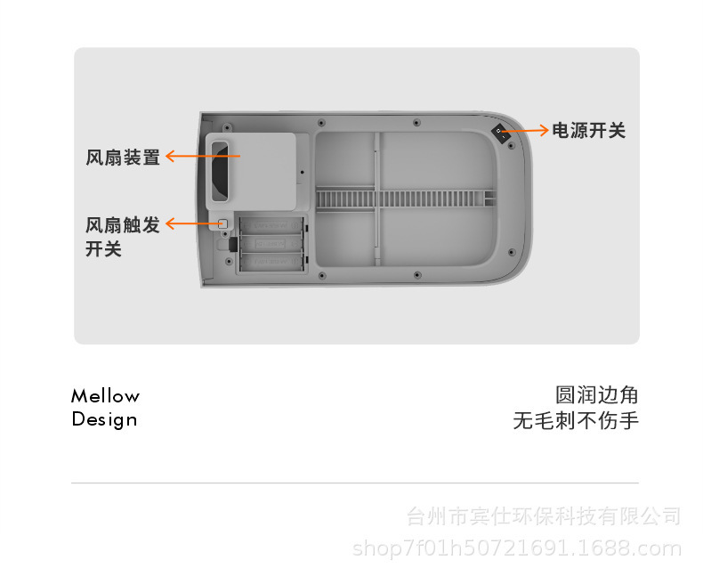 The smart trash can in the bathroom, an induction type household electric toilet, with a sliding cover for the gap, automatically packs, adsorbs and spreads bags pic 13