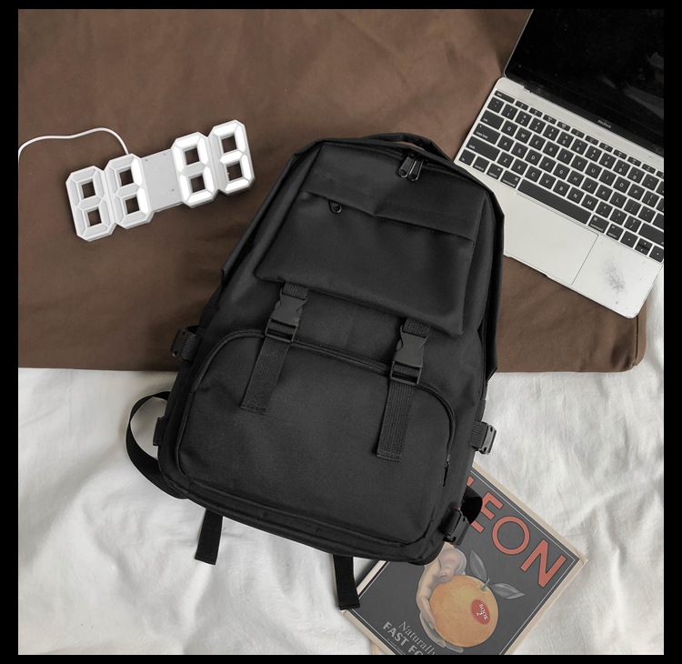 2025夏季新款学院风清新ins女包纯色日系女包大学生时尚生双肩包详情12