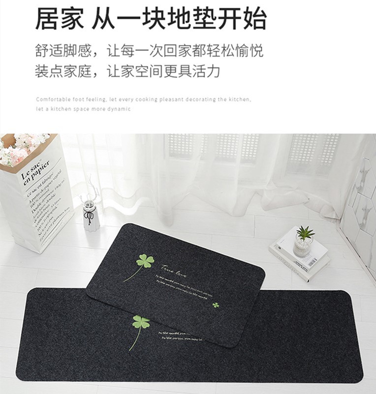 进门地垫入户门垫家用卧室门口厨房浴室吸水防滑脚垫子卫生间地毯详情1