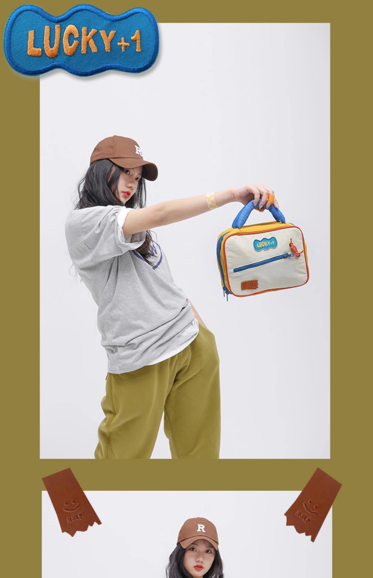 大容量旅行出差洗漱包化妆品收纳包袋2023爆款网红化妆包可爱撞色详情5