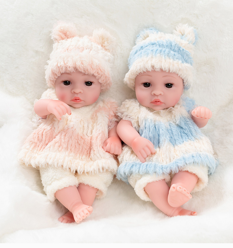 Vinyl dolls, playhouse toys, 30cm reborn dolls, simulated baby dolls, fashionable dress-up dolls wholesale pic 17