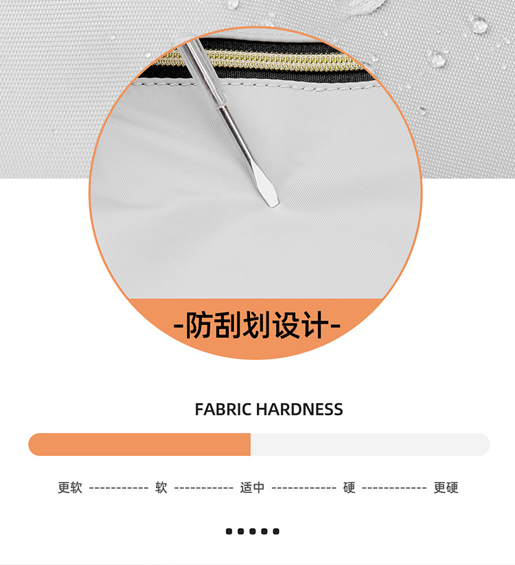 New high-appearance level casual backpack, large-capacity high-end travel bag, hiking bag, Oxford fabric backpack pic 12