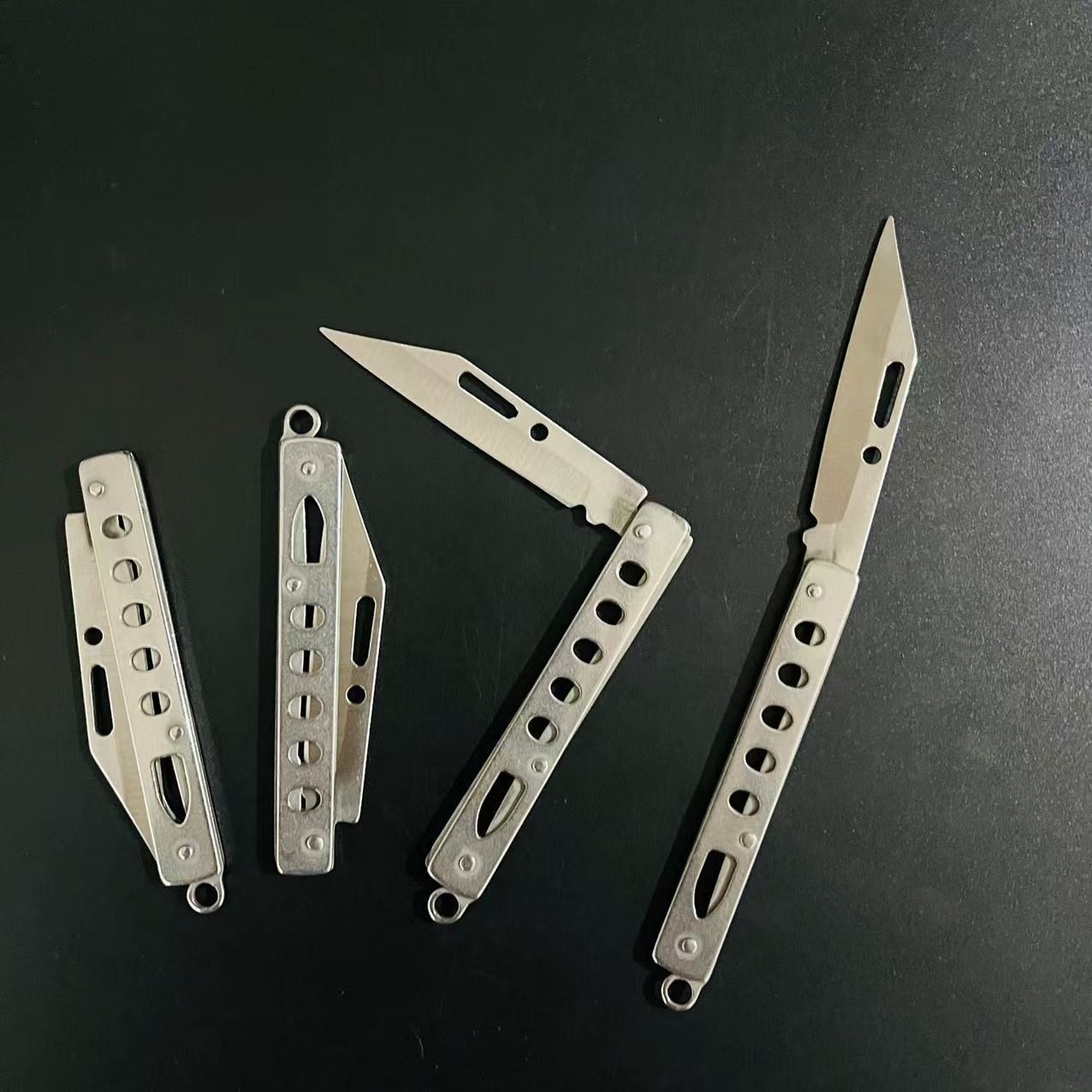 Small steel knife, metal knife, small fruit knife, folding knife, portable small steel knife, kitchen tools pic 8